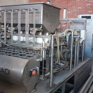 دستگاه پرکن لیوانی. فیلر و سیلر لیوان مناسب پاپکورن و گرانول