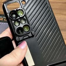 کیت لنزی کاور قاب لنز دار آیفون 7 پلاس و 8 پلاس