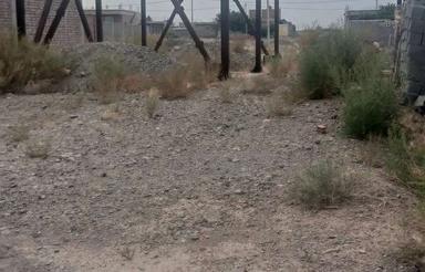 12قصب زمین 110متر بالا 110متر پایین اسکلت فلزی