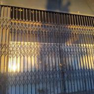 درب ریلی اهنی مغازه