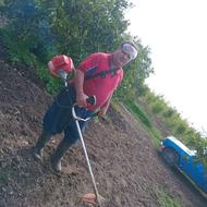 خدمات کشاورزی کولتیواتور(شخم زدن زمین ) و علفتراش