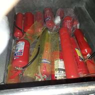 راننده جهت پخش کپسول اتش نشانی