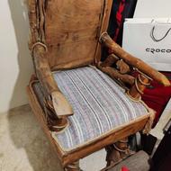 صندلی چوبی راحتی