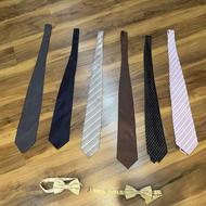 7 عدد کراوات و دو عدد پاپیون قیمت هر عدد 100