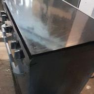 اجاق گاز طرح فر پنج شعله