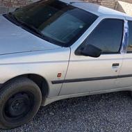 پژونقره ای 405 مدل 86