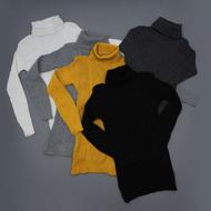 پلیوربافت مردانه مشکی یقه اسکی ویژه. پرداخت درب منزل