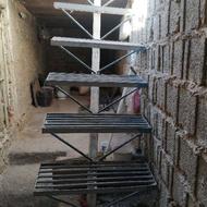 پله آهنی محکم