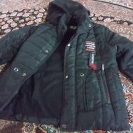 کاپشن پسرونه به رنگ مشکی سایز 65