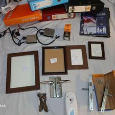 قاب عکس چوبی،چرمی با شیشه نو زونکن