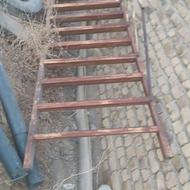 فروش پله آهنی 4متردر90سانتیمتر از پروفیل ساختم کیلویی 55هزار