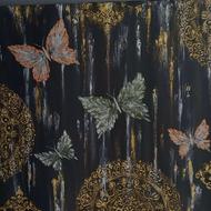 تابلو نقاشی پتینه برجسته