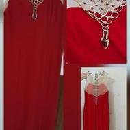 لباس مجلسی ماکسی پشت بلند