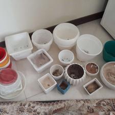 گلدان سرامیکی و پلاستیکی