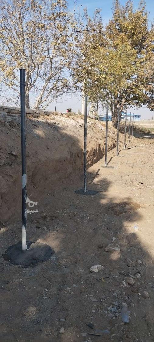 فنس کشی باغچه استخر سنگ چینی و..