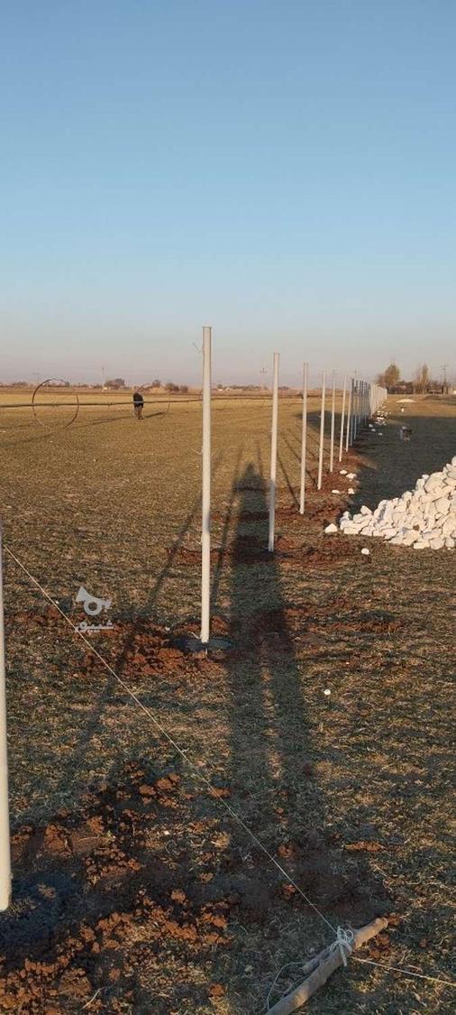 فنس کشی باغچه استخر سنگ چینی و..