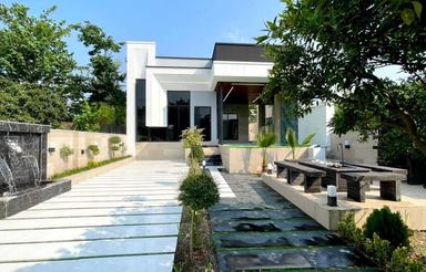 ویلا باغ نما مدرن