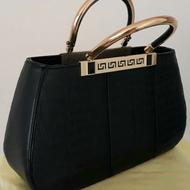 کیف چرم مجلسی مشکی