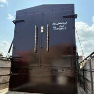 طراحی و تولید کوره زغال صنعتی ذغال از 1تن تا 25تن