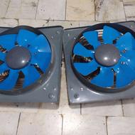 دو عدد فن صنعتی مارک دمنده اندازه 30 در 30 هر در حد نو نو