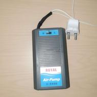 پمپ هوا اکواریوم دولول دوحالته رویال u9900