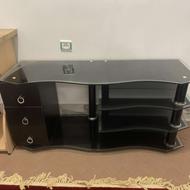 میز تلوزیون شیشه ای