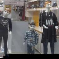 سه عدد مانکن بچگانه نو در حد