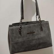 کیف رنگ طوسی بزرگ