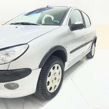 پژو 206 (تیپ2) 1386 نقره‌ای