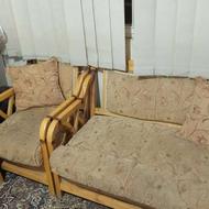 مبل 8 نفر چوبی