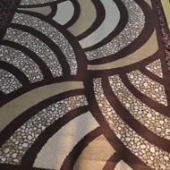 فرش کرم قهوه ای 2.5 در3