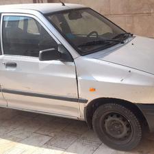 پراید صبا (صندوقدار) بنزینی 1387 نقره‌ای