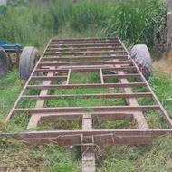 یدک کش کمباین زنجیری دو چرخ