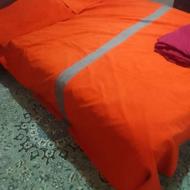 روتختی و رو متکایی نو تخت دو نفره بزرگ