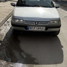 پژو مدل 84 رنگ نقره‌ای