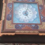 ساعت دیواری خاتم کاری