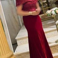 لباس یلدایی قرمز