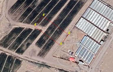 فروش یک واحد زمین 5106 متری با پروانه احداث گلخانه