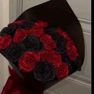 گل های روبانی دست ساز