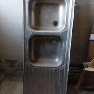 سینک دوقلو کاسه چپ