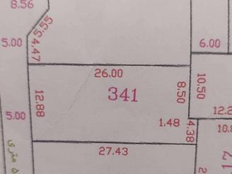 فروش 341 متر زمین خانسرا حسین آباد