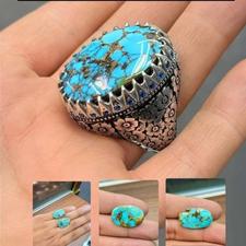 انگشتر فیروزه اصل سنگین