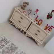 سِت سرویس خواب(تخت،2عدد پاتختی،میزآرایش وصندلی آرایش،آینه)