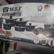 ساری سرویس قابلمه20پارچه چدن گرانیت باکیفیت بالا فردوس کالا