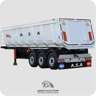 فروش تریلی کمپرسی سه محور اقساطی