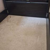 فروش تخت دو نفره با پایه و چوب