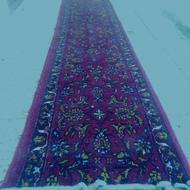 فرش-یاکناره-قالینی-سرخ-زرافشان-ماترنگ-ساروق2/50تراکم-700شونه