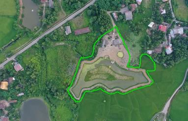 بروش باغ ویلا و استخر ماهی