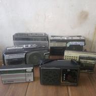 5 مدل رادیو ظبط قدیمی ژاپنی سالم