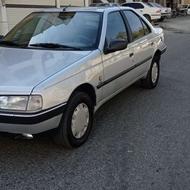 پژو405نقره ای دوگانه سوزکارخانه مدل91